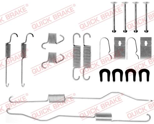 QUICK BRAKE Комплектующие, тормозная колодка 105-0694